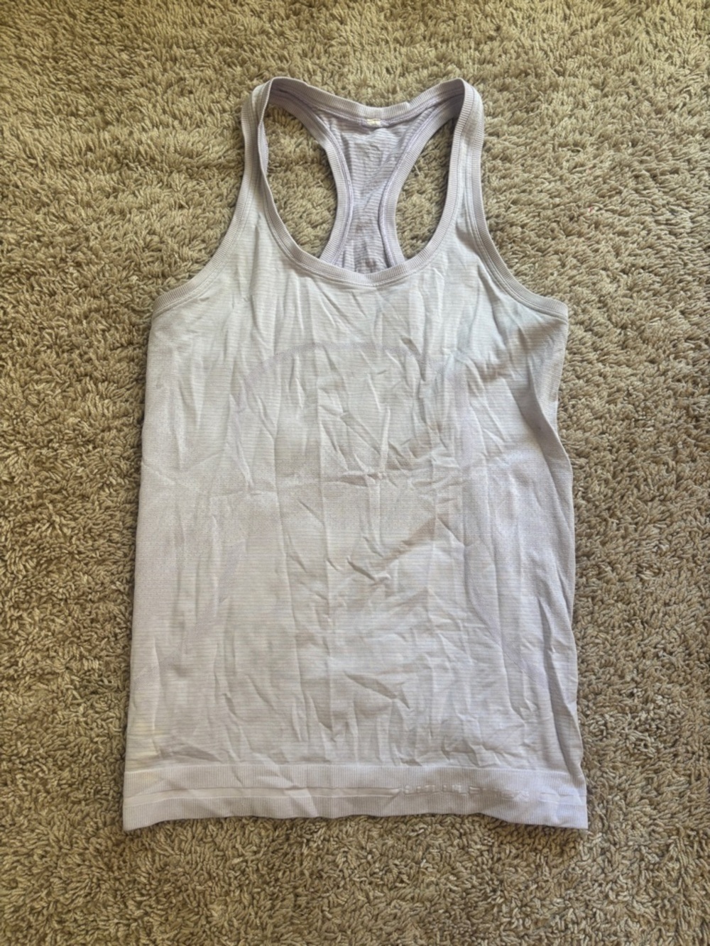 Lululemon Light Lavender Racerback Tank Top - Women